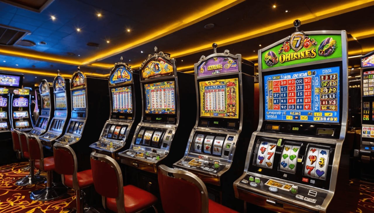 Antarmuka permainan Sweet Bonanza di platform slot388 dengan simbol-simbol buah manis